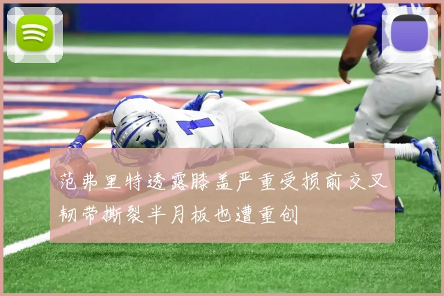 范弗里特透露膝盖严重受损前交叉韧带撕裂半月板也遭重创